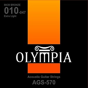 Struny na akustickú gitaru 10-47 AGS570 Olympia