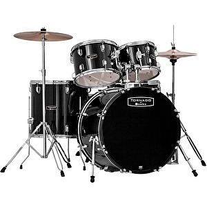 Akustické bicie TND5844FTCDK black Tornado Mapex