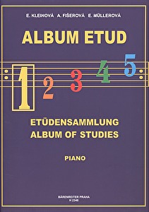 Album etud pre piano 1. E.Kleinová A.Fišerová E.Mullerová