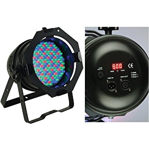 Svetelný efekt LED PAR 64 PRO 1/4W black American Audio