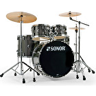 Akustické bicie AQX 22" Black Midnight Sparkle Stage Set Sonor