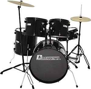Akustické bicie DS-200 black Drum set Dimavery