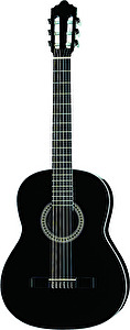 Klasická gitara R-C371 čierna Romanza