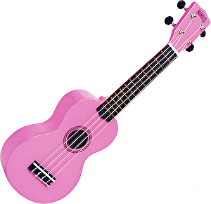 Sopránové ukulele s obalom Rainbow ružové Mahalo
