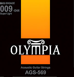 Struny na akustickú gitaru 09-44 AGS569 Olympia