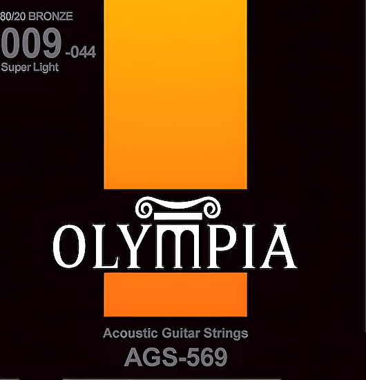 Struny na akustickú gitaru 09-44 AGS569 Olympia