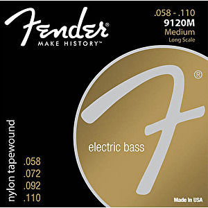 Struny na elektrickú basgitaru 058-110 9120M Fender