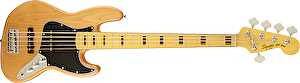 Basgitara Vintage Modified Jazz Bass, 5strún, Naturál, hmatník JAVOR