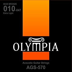 Struny na akustickú gitaru 10-47 AGS570 Olympia