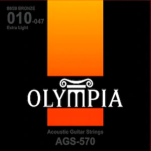 Struny na akustickú gitaru 10-47 AGS570 Olympia