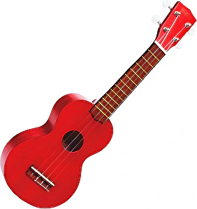 Sopránové ukulele MK1-TRD červená Kahiko Mahalo