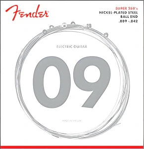 Struny na elektrickú gitaru 09-42 250XS Ball End, Nickel Fender