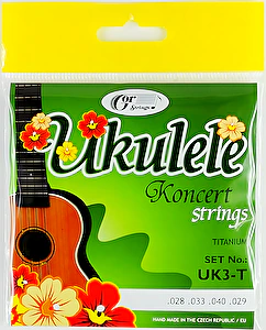Struny na koncertné ukulele UK3-T Gorstrings