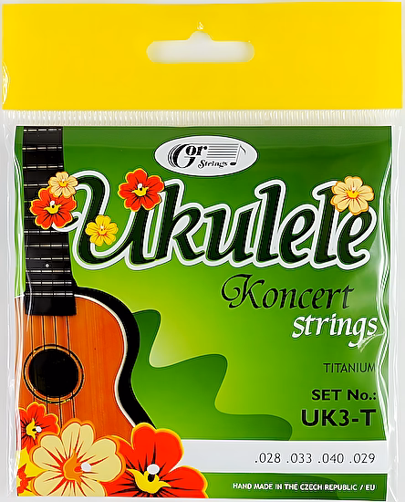 Struny na koncertné ukulele UK3-T Gorstrings