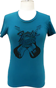 Dámske tričko INNOVATION Fender, krátke, zelené,L