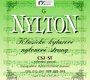 Struna na klasickú gitaru G nylon Gorstings
