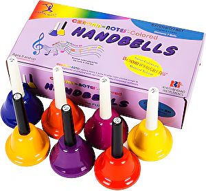 7-dielna sada zvončekov Boomwhackers