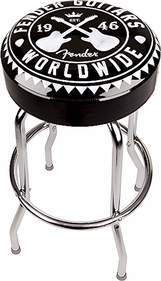 Gitarová stolička 360° WORLDWIDE BARSTOOL Fender 76cm