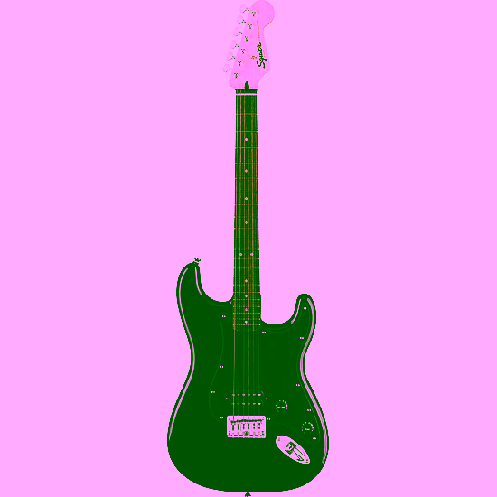 Elektrická gitara Squier Sonic Stratocaster HT LRL BPG Black Fender