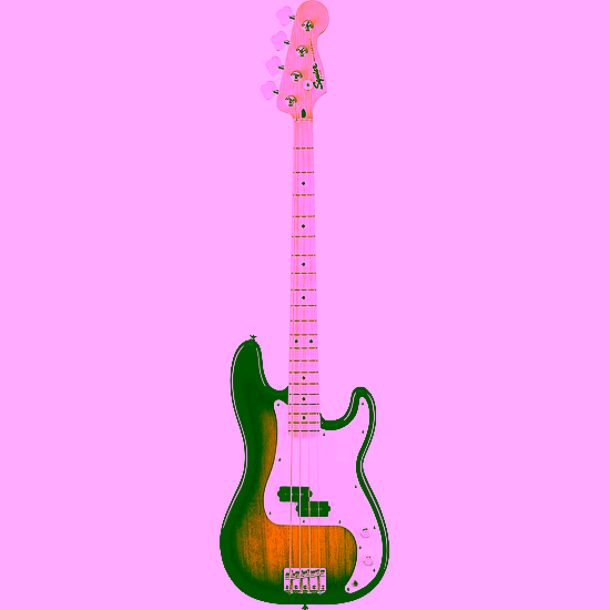 Elektrická basgitara Squier Sonic Precision Bass MN WPG Sunburst Fender