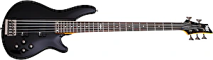 Elektrická basgitara SGRC5 Schecter BLK čierna, 5-strunová