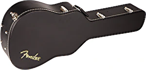 Púzdro na akustickú gitaru Dreadnought/12 Case Flat Top black Fender