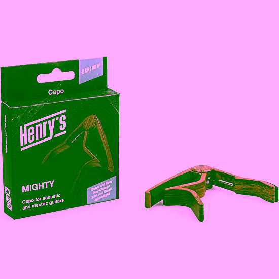 Kapodaster MIGHTY Dark Wood Henry's