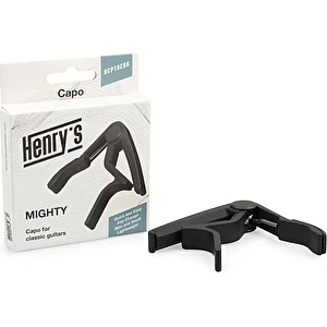 Kapodaster pre klasickú gitaru MIGHTY čierny Henry's