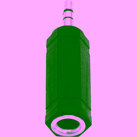 Redukcia jack 6,3 / jack 3,5 stereo Omnitronic