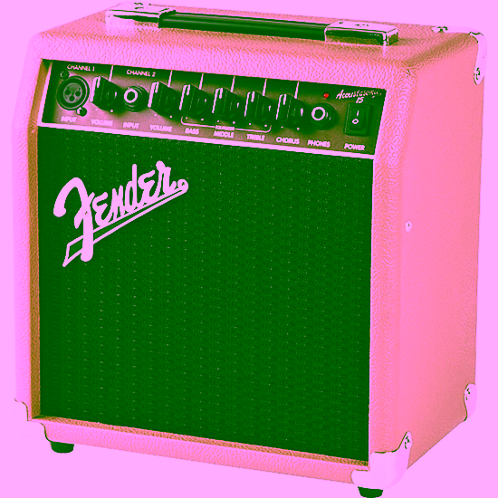 Akustické gitarové kombo 15W Acoustasonic15 230V EU Fender