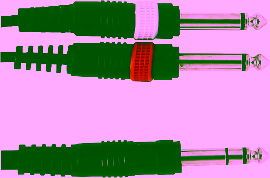 Nástrojový kábel Y jack 6,3/ 2xjack 6,3 mm 1,5m Gewa Basic
