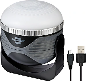 AKU exteriérová LED lampa OLI 310 AB s Bluetooth® reproduktor Brennenstuhl
