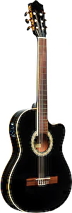 Klasická gitara 4/4 s elektronikou SCL60 TCE-BLK Stagg