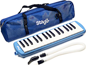Harmonika melodika MELOSTA32 BL modrá Stagg