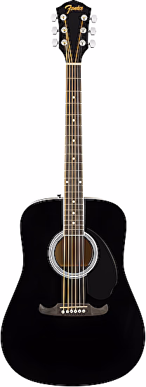 Akustická gitara FA-125 Dreadnought Black Fender