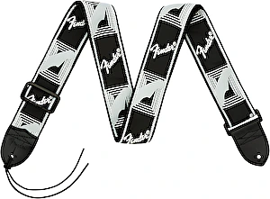 Pás na gitaru Black-Light Grey-Dark Grey Monogrammed Fender