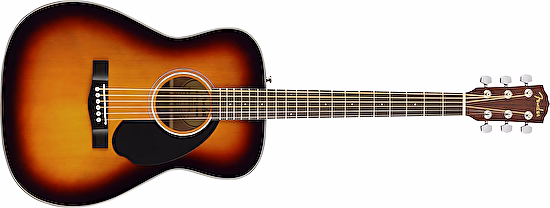 Akustická gitara CC-60S Concert Sunburst WN Fender