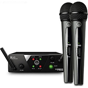 Vocal dual WMS 40 MINI 660.700/662.300 MHz AKG