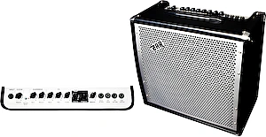 Tranzistorové gitarové kombo E-60DFX 60W 12" ZAR