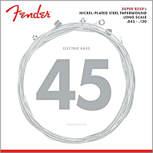 Struny na elektrickú basgitaru 45-130 8250-5M Fender
