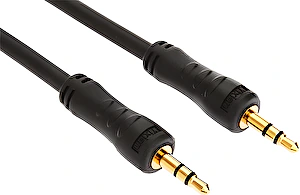 Prepojovací kábel 1,5m stereo 2xJack3,5  LTC