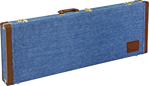 Púzdro na elektrickú gitaru x Wrangler Strat/Tele Denim Case Indigo Fender