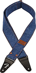 Pás na gitaru x Wrangler Riveted Denim Indigo Fender