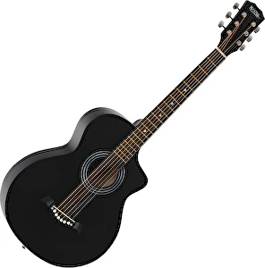 Akustická gitara WSC-4C-BK Black Rocktile