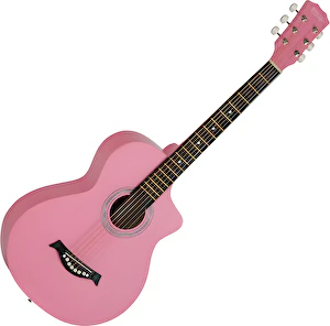 Akustická gitara WSC-4C-PK Pink Rocktile