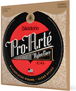 Struny na klasickú gitaru EJ45 Nylon NT D´addario
