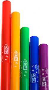 5-dielna sada chromatických trubíc BW-CG Boomwhackers