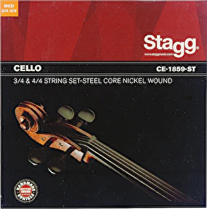 Struny pre violončelo CE-1859-ST Stagg