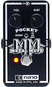 Gitarový efekt Nano Pocket Metal Muff Electro Harmonix