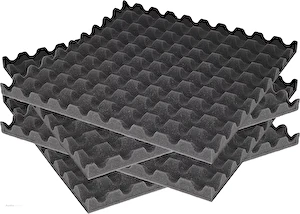 Akustický molitan 4 pack Sinus 50 x 50 x 3 cm Pyramid